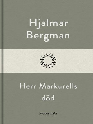 cover image of Herr Markurells död